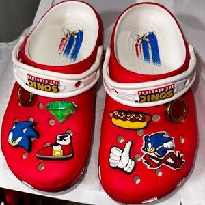 Sonic crocs used a few times